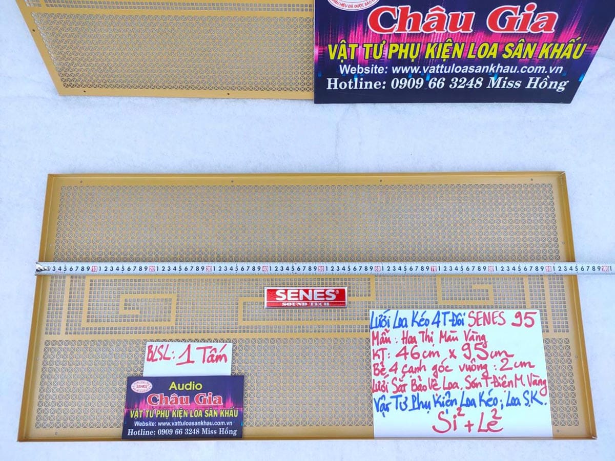 LƯỚI LOA KÉO 4 TẤC ĐÔI SENES 95 AUDIO CHÂU GIA