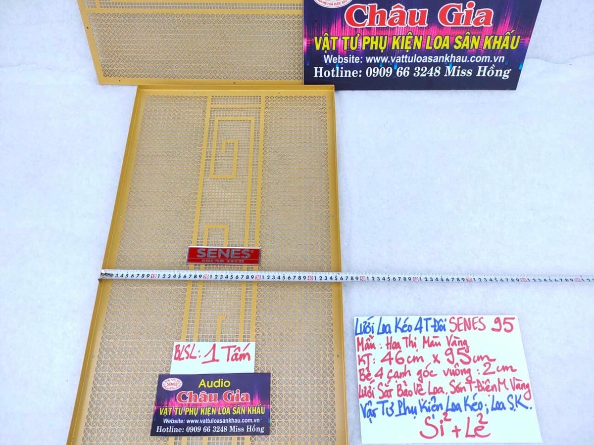 LƯỚI LOA KÉO 4 TẤC ĐÔI SENES 95 AUDIO CHÂU GIA