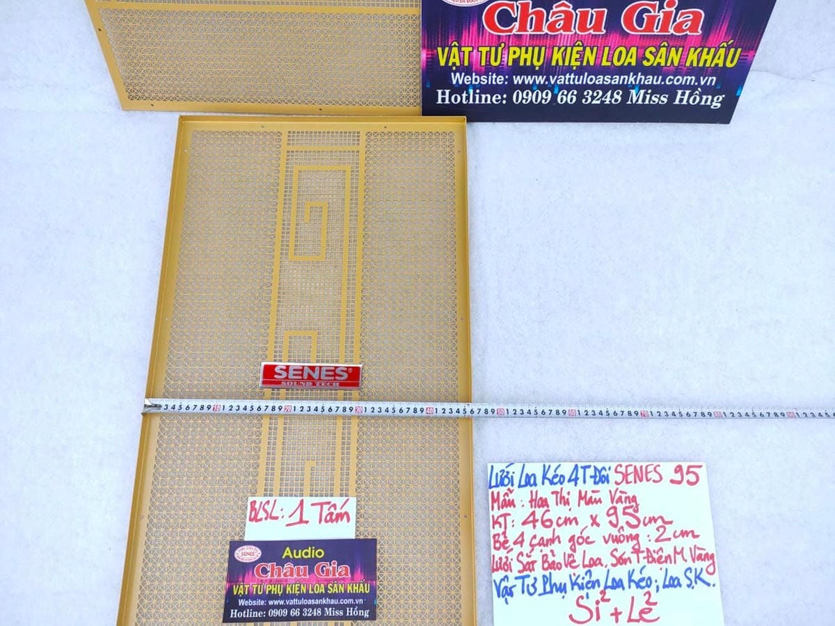 LƯỚI LOA KÉO 4 TẤC ĐÔI SENES 95 AUDIO CHÂU GIA