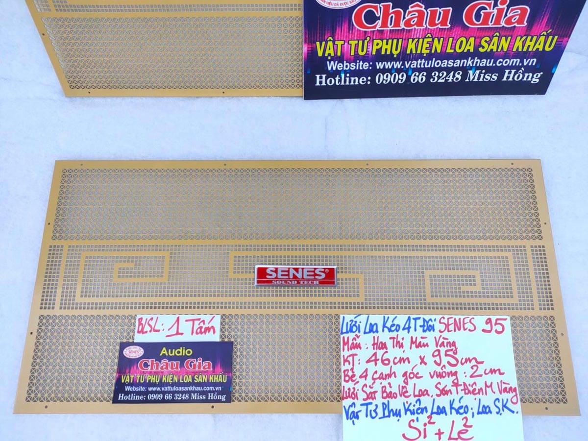 LƯỚI LOA KÉO 4 TẤC ĐÔI SENES 95 AUDIO CHÂU GIA