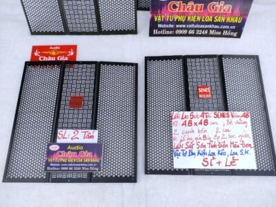 LƯỚI LOA SUB 4 TẤC SENES VUÔNG 48 AUDIO CHÂU GIA