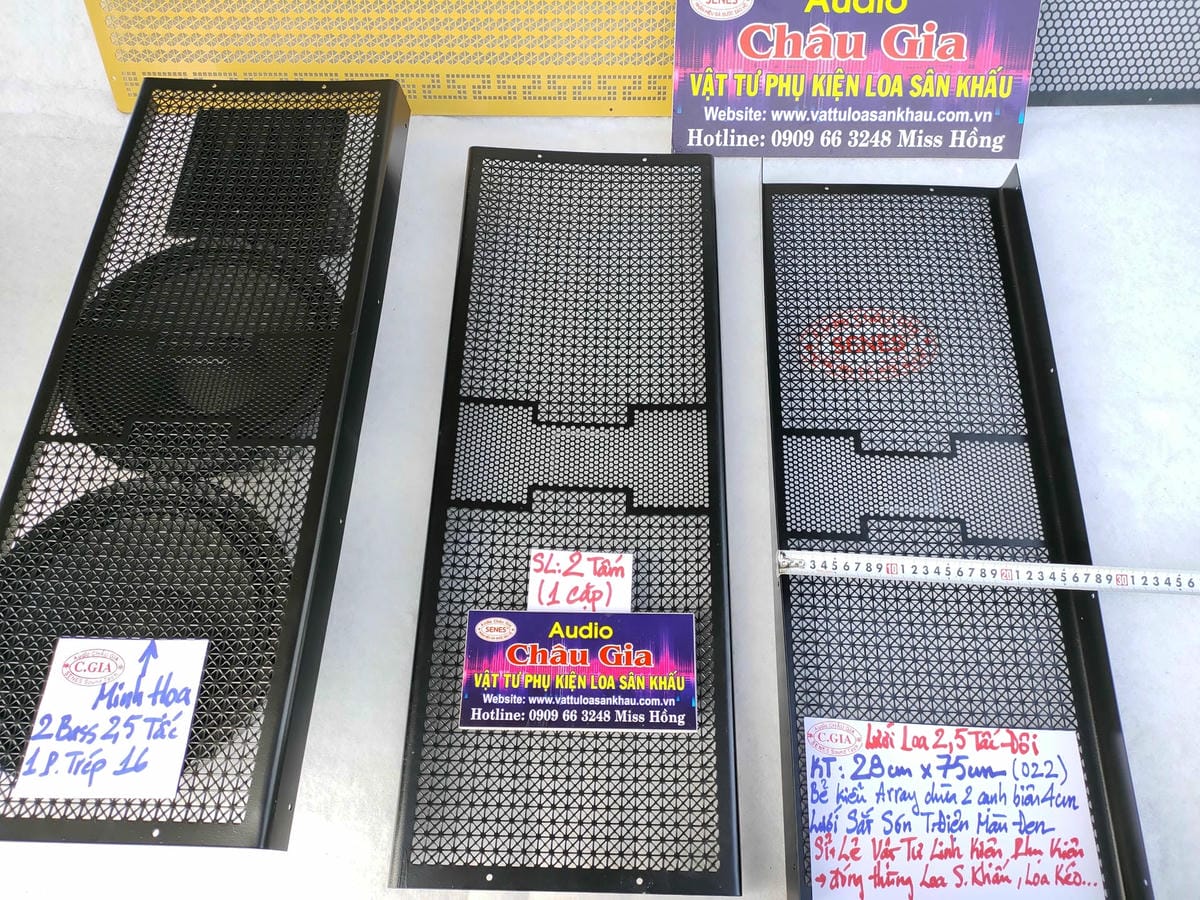 LƯỚI LOA 2,5 TẤC ĐÔI AUDIO CHÂU GIA