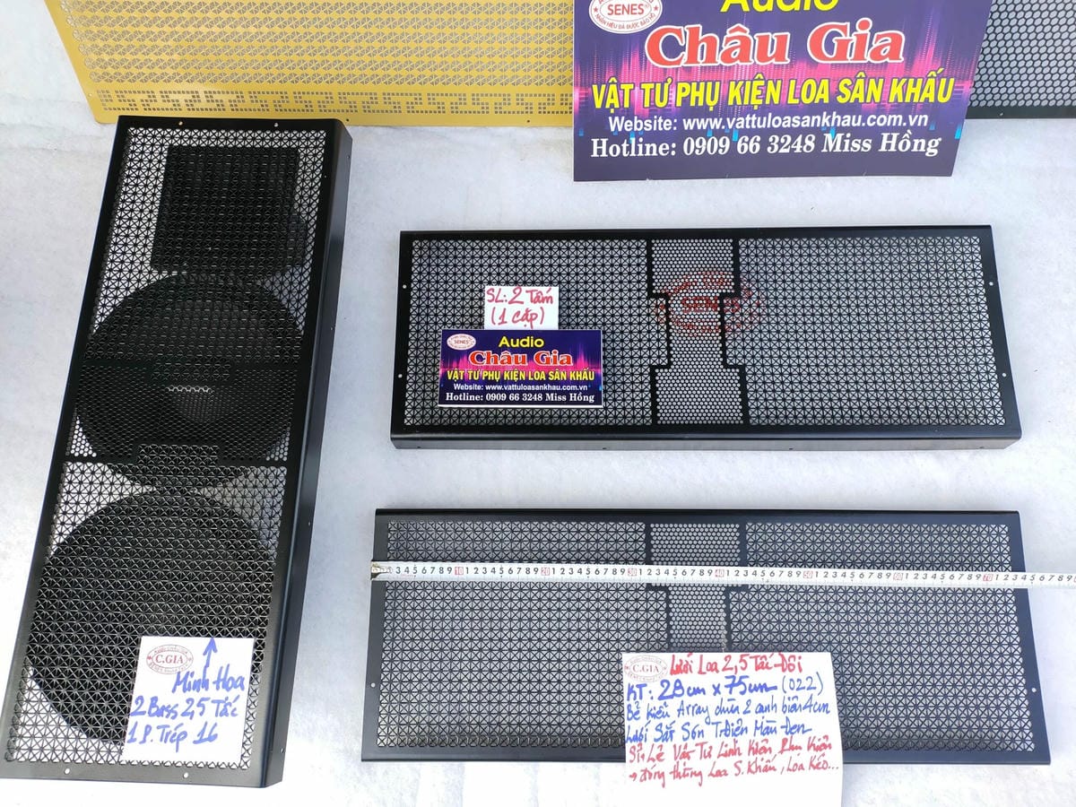 LƯỚI LOA 2,5 TẤC ĐÔI AUDIO CHÂU GIA