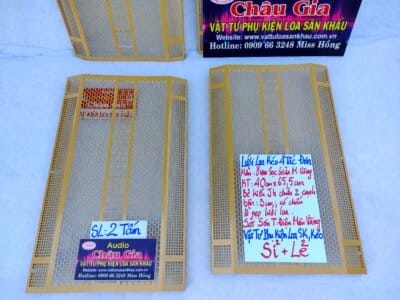 LƯỚI LOA KÉO 4 TẤC ĐƠN 40CM X 65,5CM AUDIO CHÂU GIA