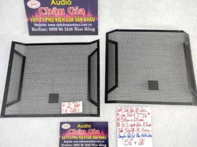 LƯỚI LOA SẮT BẢO VỆ LOA AUDIO CHÂU GIA
