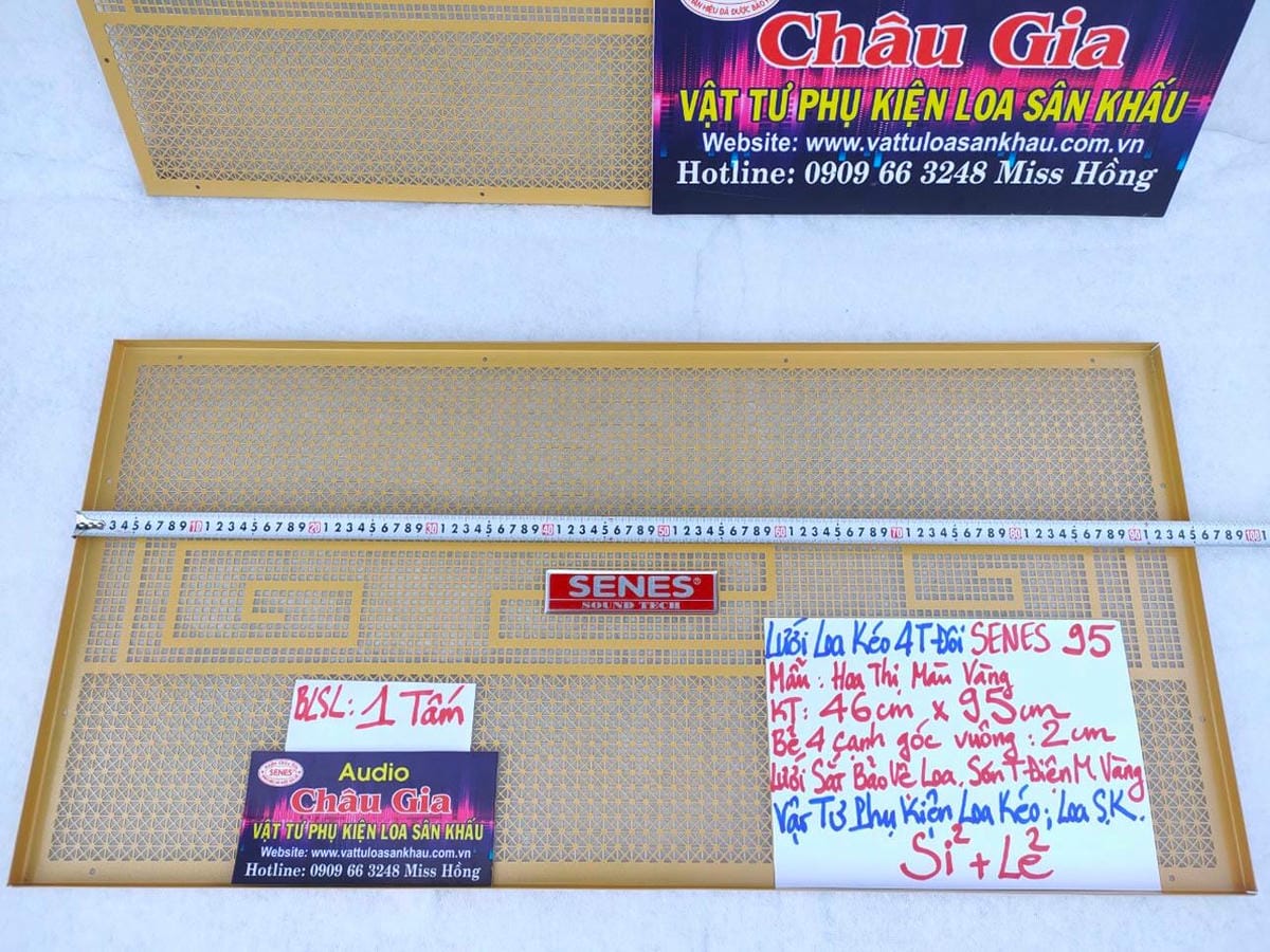 LƯỚI LOA KÉO 4 TẤC ĐÔI SENES 95 AUDIO CHÂU GIA
