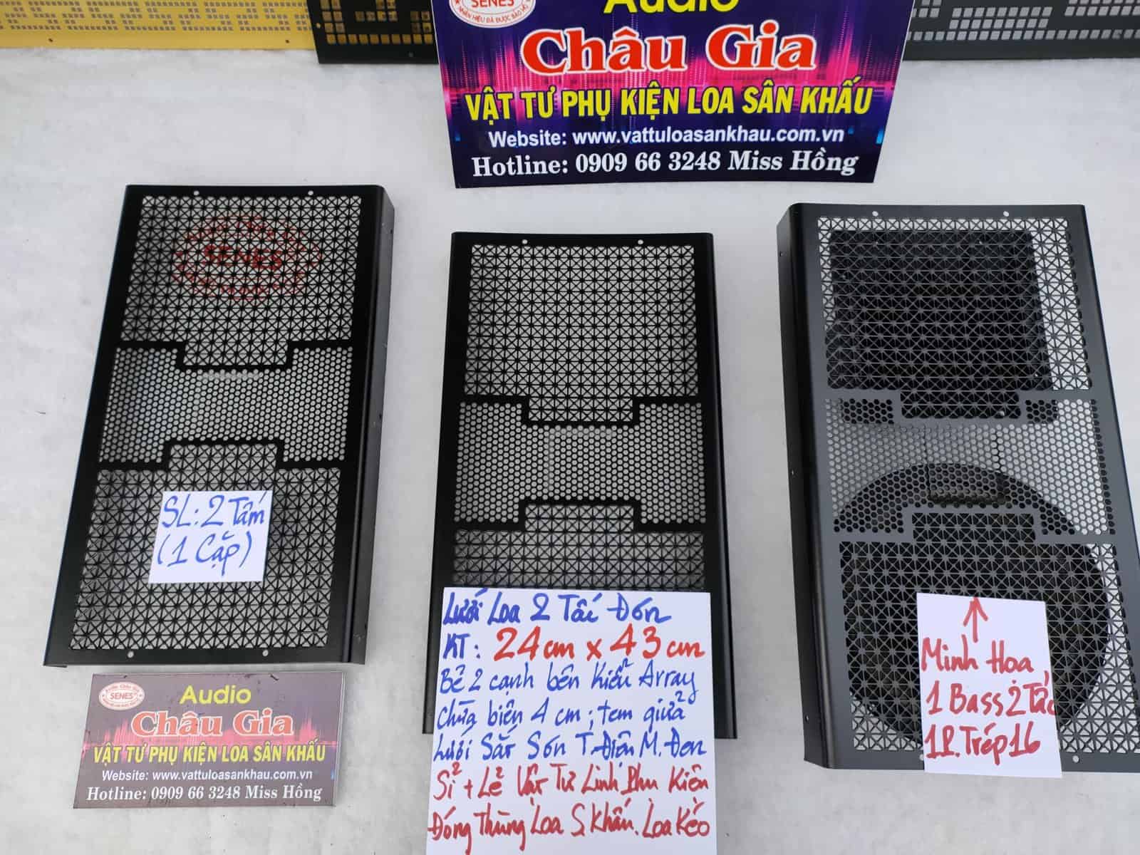 LƯỚI LOA 2 TẤC ĐƠN AUDIO CHÂU GIA