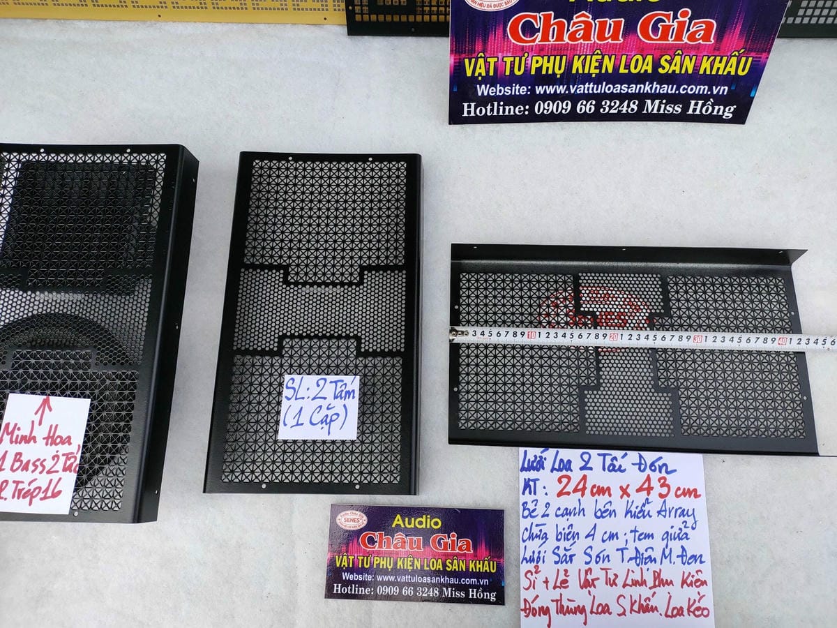 LƯỚI LOA 2 TẤC ĐƠN AUDIO CHÂU GIA