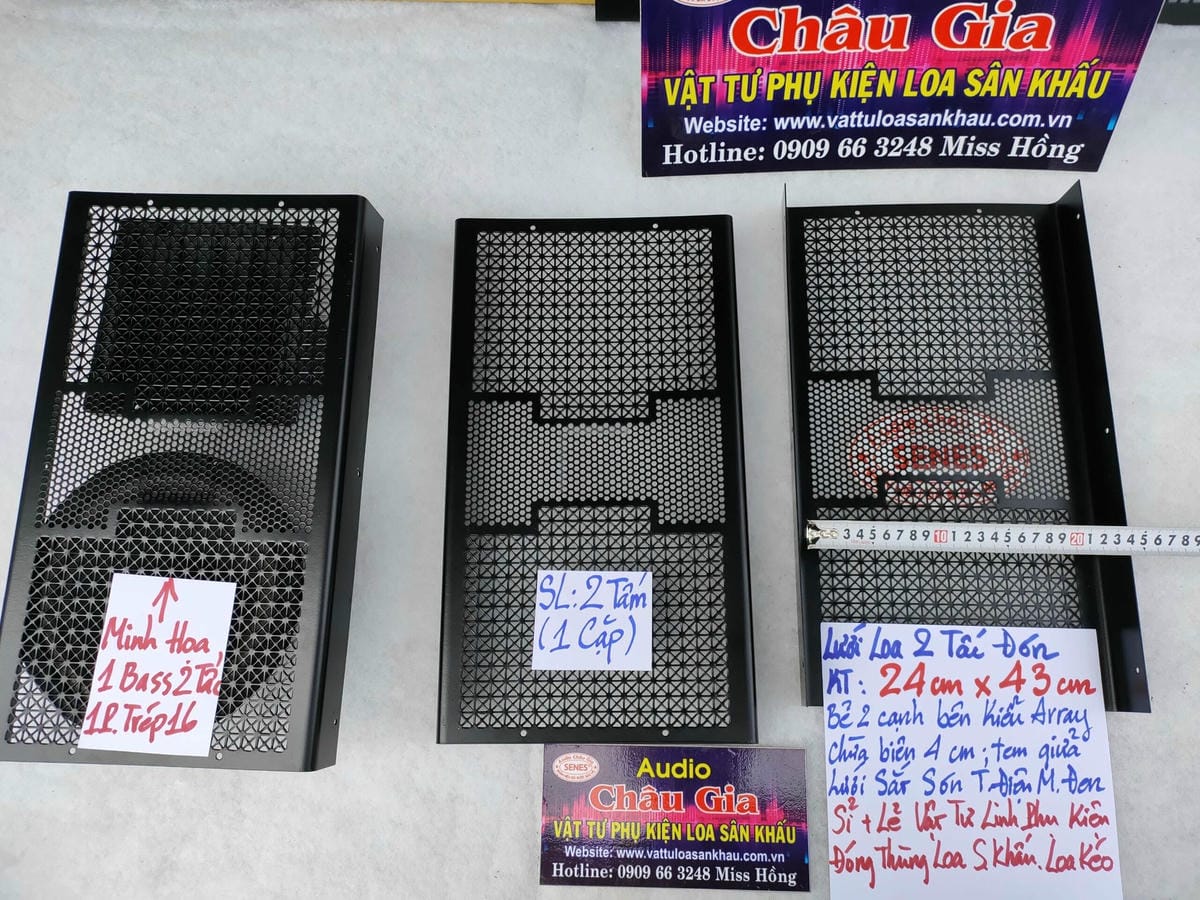 LƯỚI LOA 2 TẤC ĐƠN AUDIO CHÂU GIA