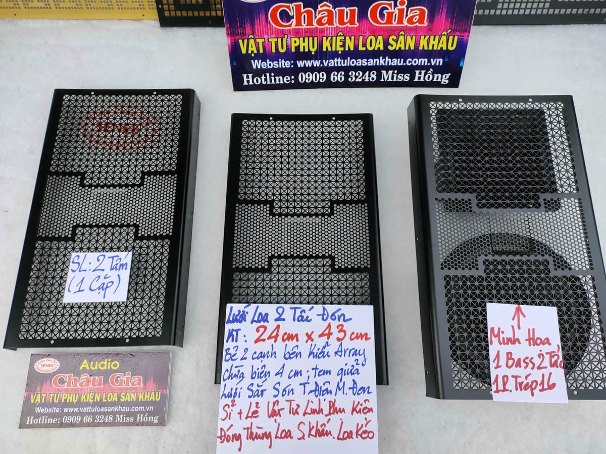 LƯỚI LOA 2 TẤC ĐƠN AUDIO CHÂU GIA