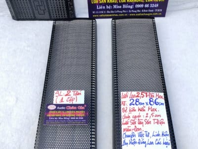 LƯỚI LOA 3 TẤC ĐÔI demo MO