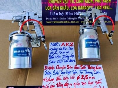 PISTOLE CHUYÊN SƠN GAI SẦN THÙNG LOA AUDIO CHÂU GIA
