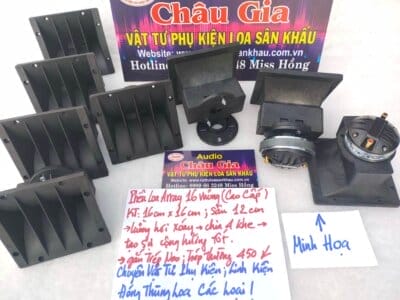 PHỂU LOA ARRAY 16 VUÔNG (CAO CẤP) AUDIO CHÂU GIA
