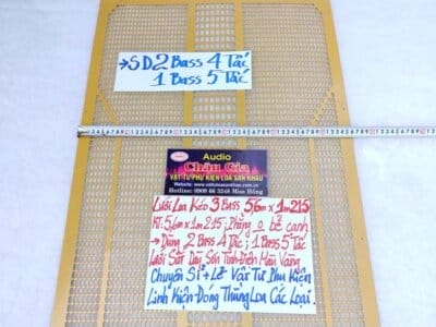 LƯỚI LOA KÉO 3 BASS 5,6M X 1M215 AUDIO CHÂU GIA