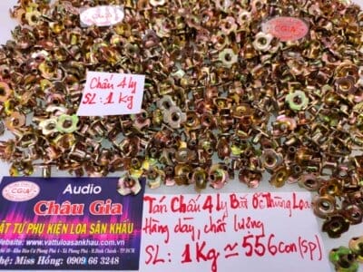 TÁN CHẤU 4 LY BẮT ỐC THÙNG LOA AUDIO CHÂU GIA
