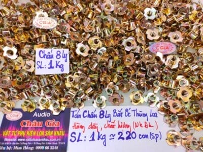 TÁN CHẤU 8 LY BẮT ỐC THÙNG LOA AUDIO CHÂU GIA