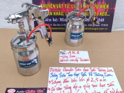 PISTOLE CHUYÊN SƠN GAI SẦN THÙNG LOA AUDIO CHÂU GIA