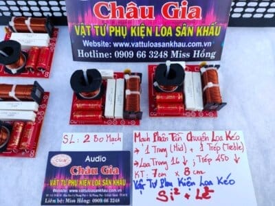 MẠCH PHÂN TẦN CHUYÊN LOA KÉO AUDIO CHÂU GIA