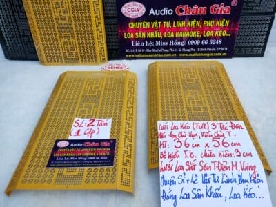 LƯỚI LOA KÉO FULL 3 TẤC ĐƠN AUDIO CHÂU GIA