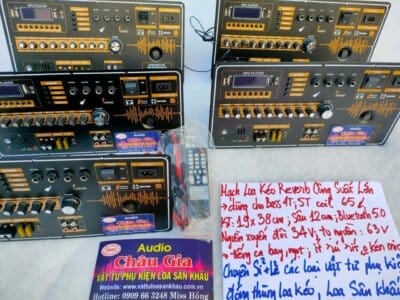 MẠCH LOA KÉO REVERB CÔNG SUẤT LỚN AUDIO CHÂU GIA