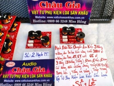MẠCH PHÂN TẦN CHUYÊN LOA KÉO 3 WAY AUDIO CHÂU GIA