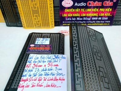 LƯỚI LOA KÉO FULL 3 TẤC ĐƠN AUDIO CHÂU GIA