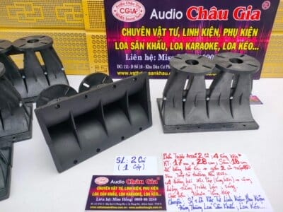 PHỂU TREBLE ARRAY 2 CỦ 4 ỐNG KÈN AUDIO CHÂU GIA