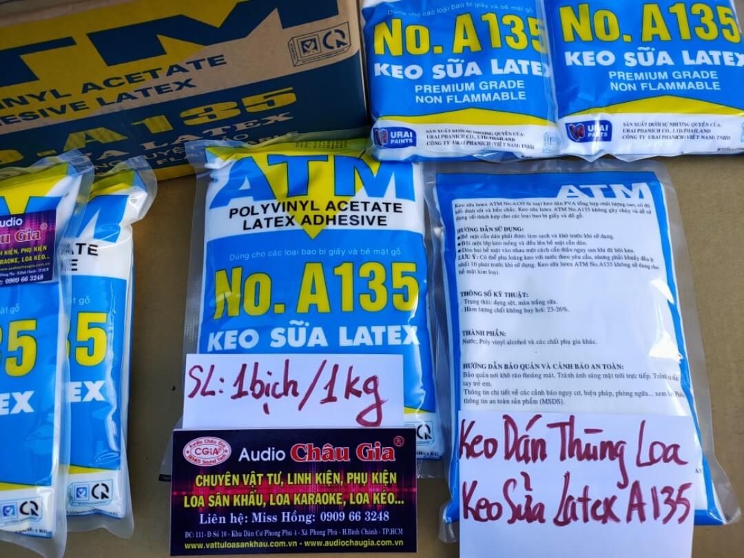 KEO DÁN THÙNG LOA - KEO SỮA LATEX A135