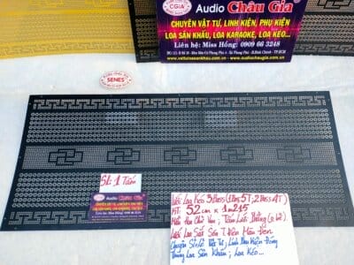 LƯỚI LOA KÉO 3 BASS AUDIO CHÂU GIA