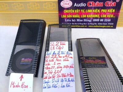 LƯỚI LOA 2 TẤC ĐƠN AUDIO CHÂU GIA