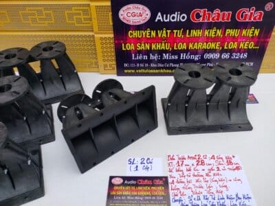 PHỂU TREBLE ARRAY 2 CỦ 4 ỐNG KÈN CHUYÊN ĐÓNG THÙNG LOA ARRAY
