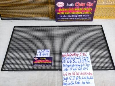 LƯỚI LOA SUB KÉP 5 TẤC – AUDIO CHÂU GIA