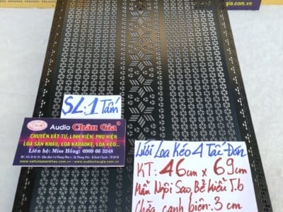 LƯỚI LOA KÉO 4 TẤC ĐƠN - AUDIO CHÂU GIA