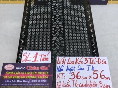LƯỚI LOA KÉO 3 TẤC ĐƠN - AUDIO CHÂU GIA