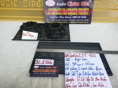 LƯỚI LOA KÉO 2.5 TẤC ĐÔI - AUDIO CHÂU GIA